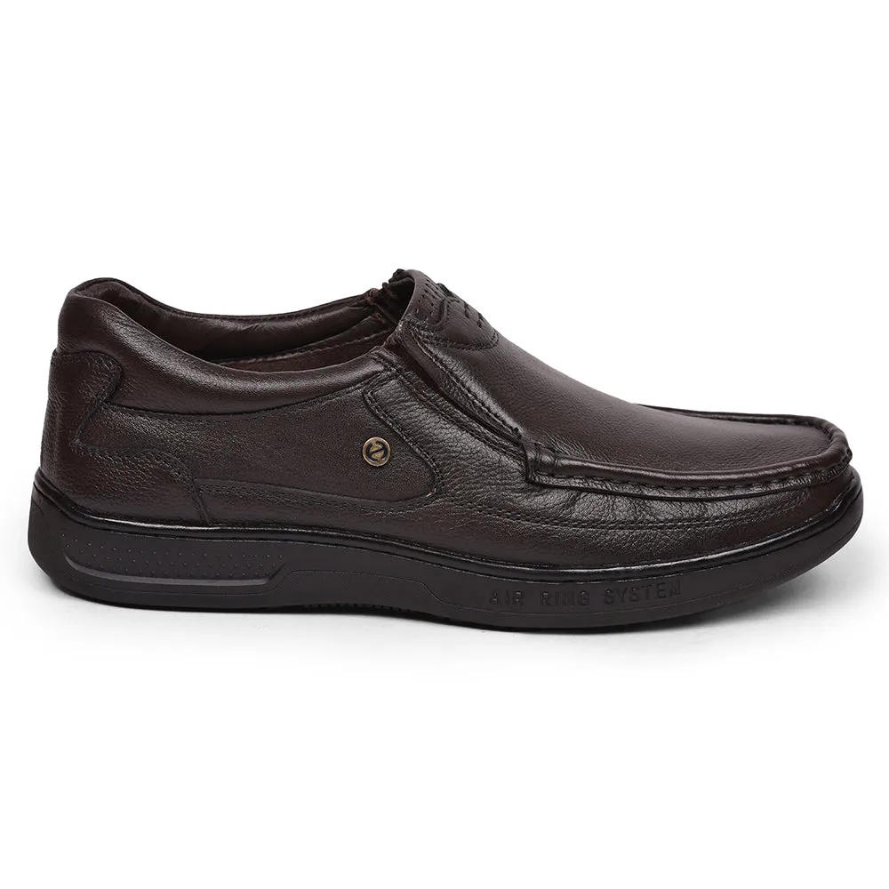 Healers Formal (Brown) Slip-On Shoes For Men BM-12 By Liberty