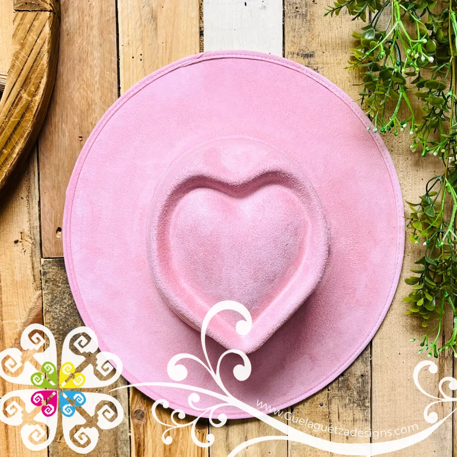 Heart Plain Velvet Hat -  Fall Hat