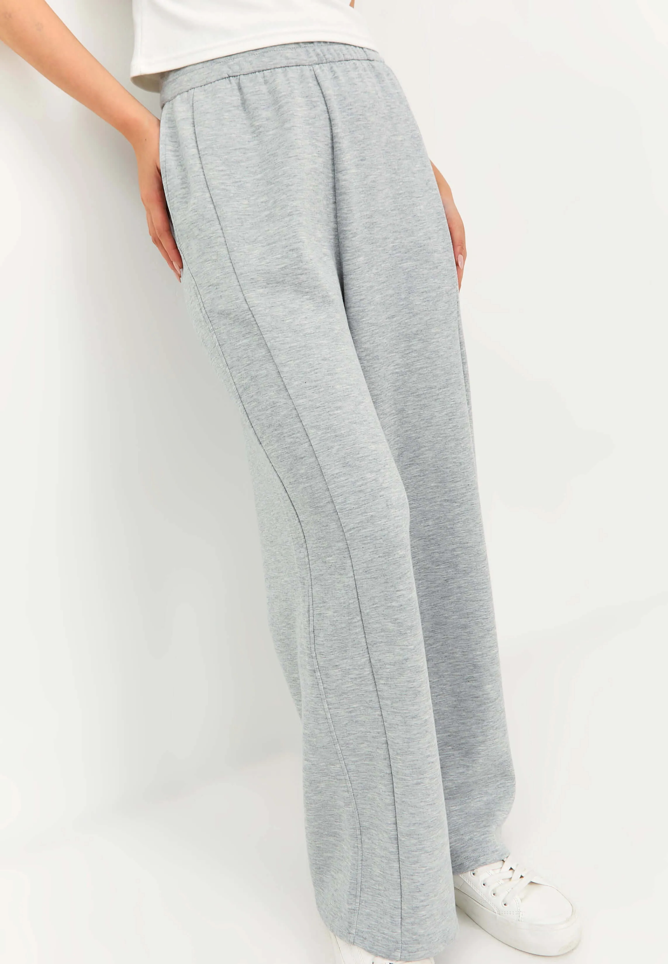 Heather Grey Bamboo Lyocell Daily Pants