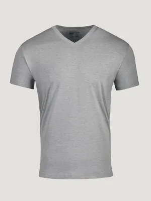 Heather Grey V-Neck