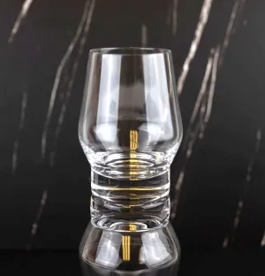 Heavy Base Crystal Whiskey Glasses