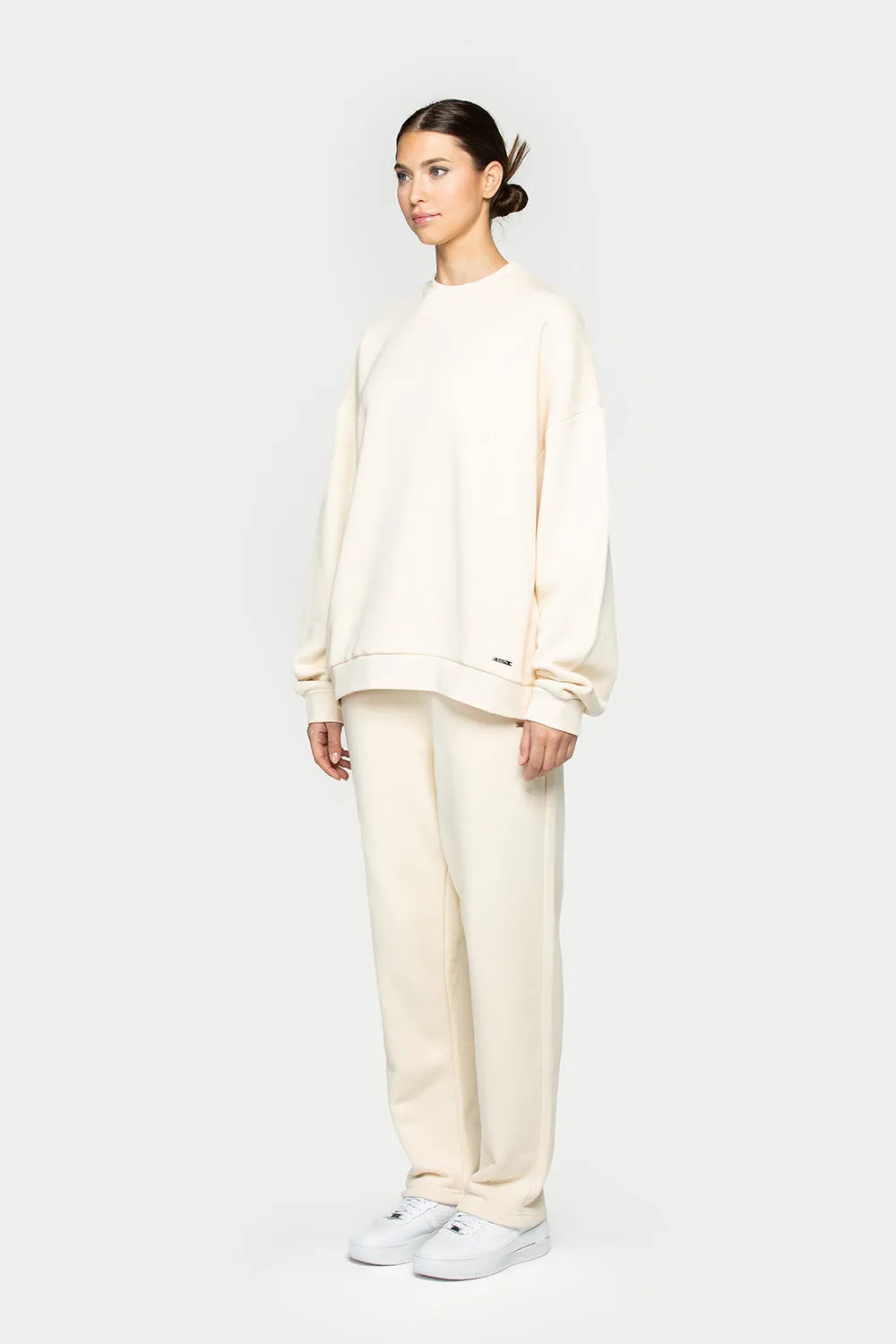 HEAVY OVERSIZED SWEATER CREAM