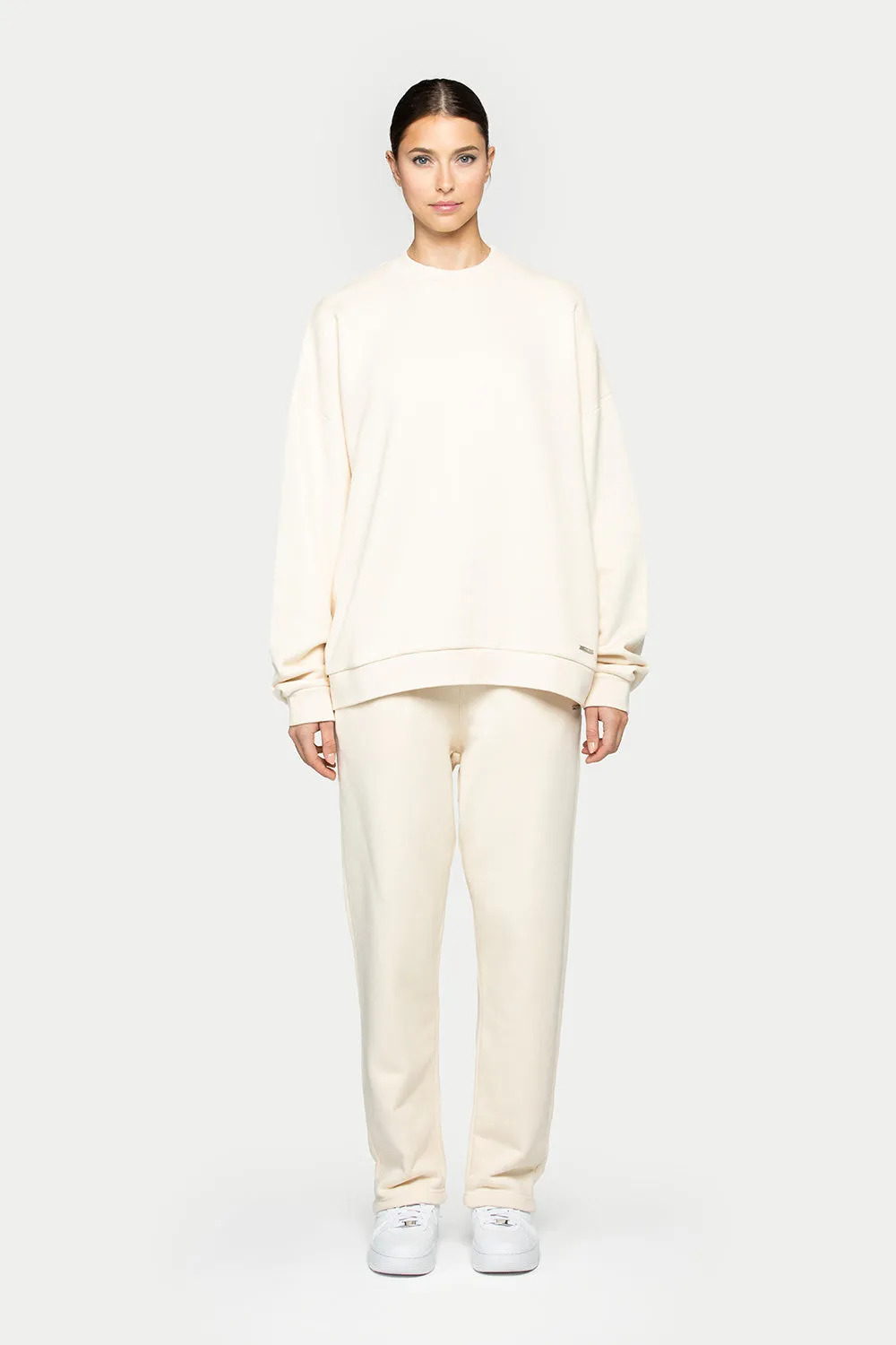 HEAVY OVERSIZED SWEATER CREAM
