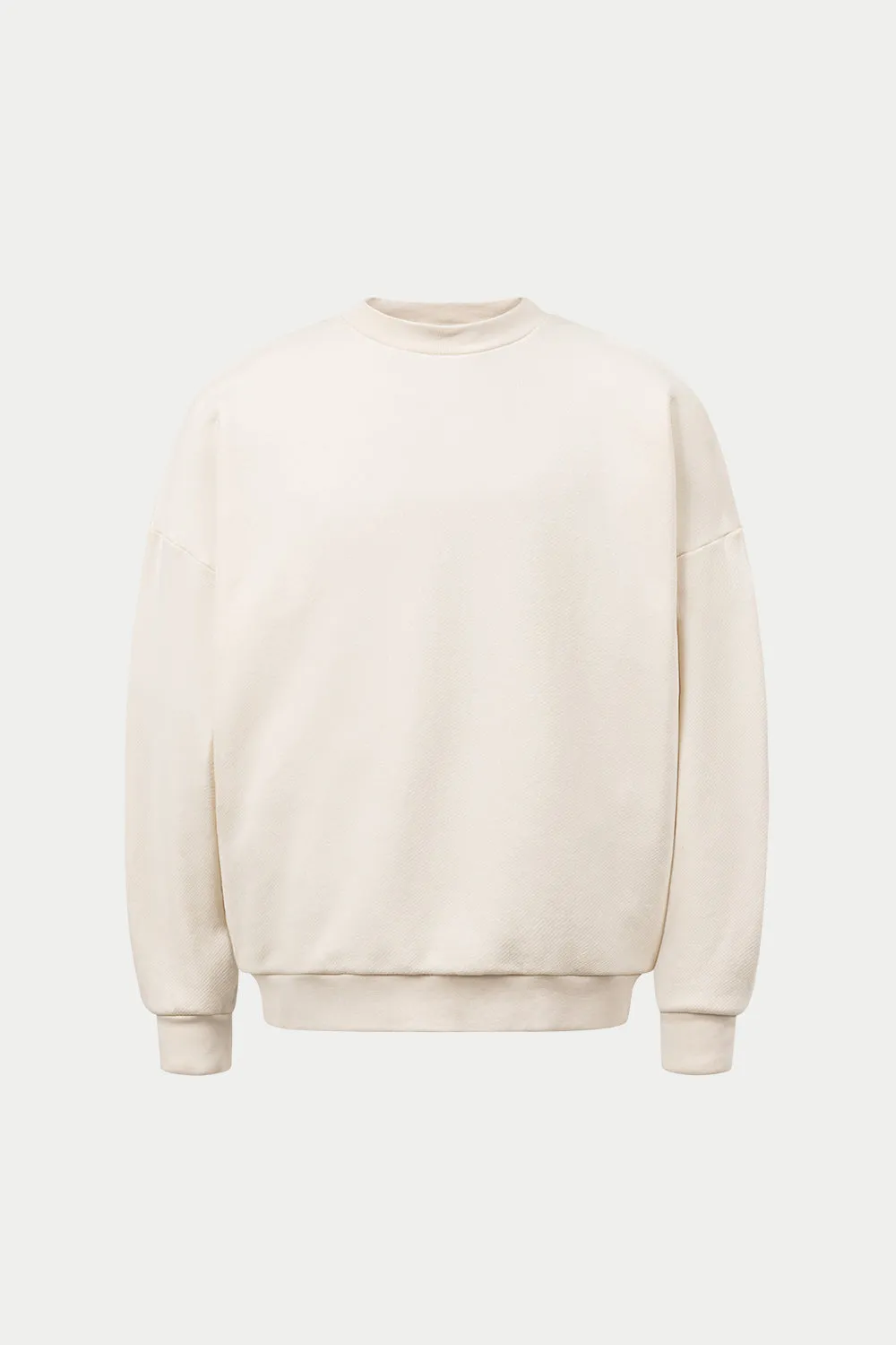 HEAVY OVERSIZED SWEATER CREAM