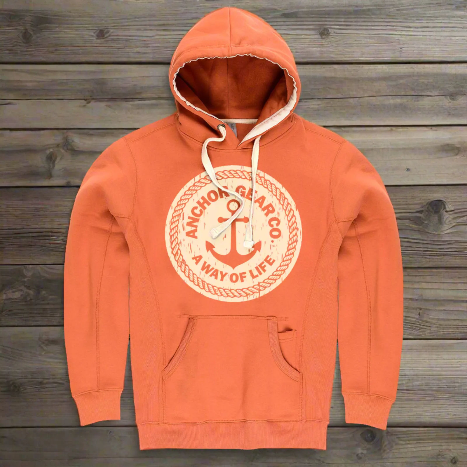 Heavyweight Deluxe Hoodie - Vintage Logo