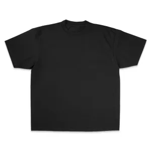 Heavyweight Garment Dye Short Sleeve Tee - Black