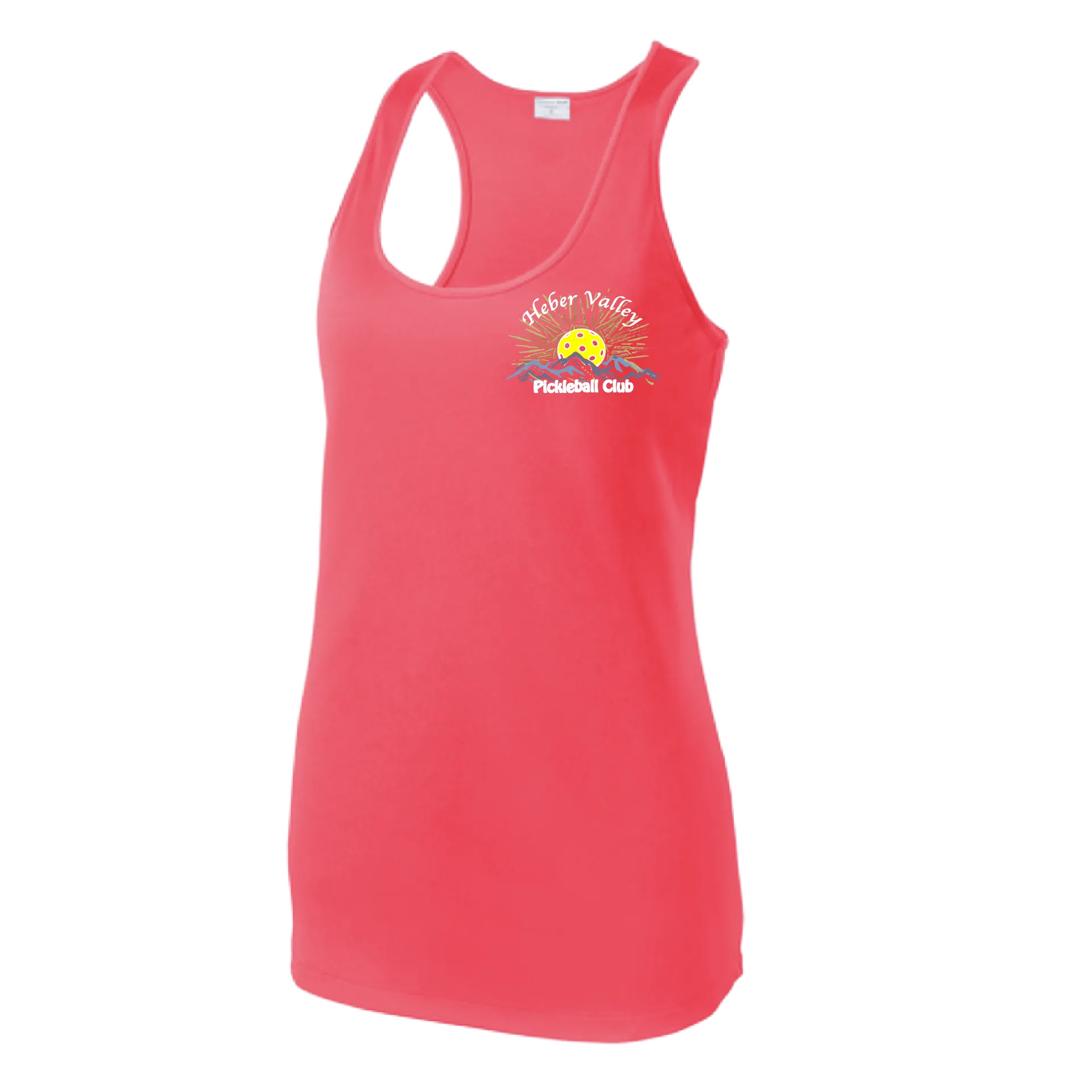 Heber Valley Pickleball Club (Small) | Women’s Racerback Tank | 100% Polyester