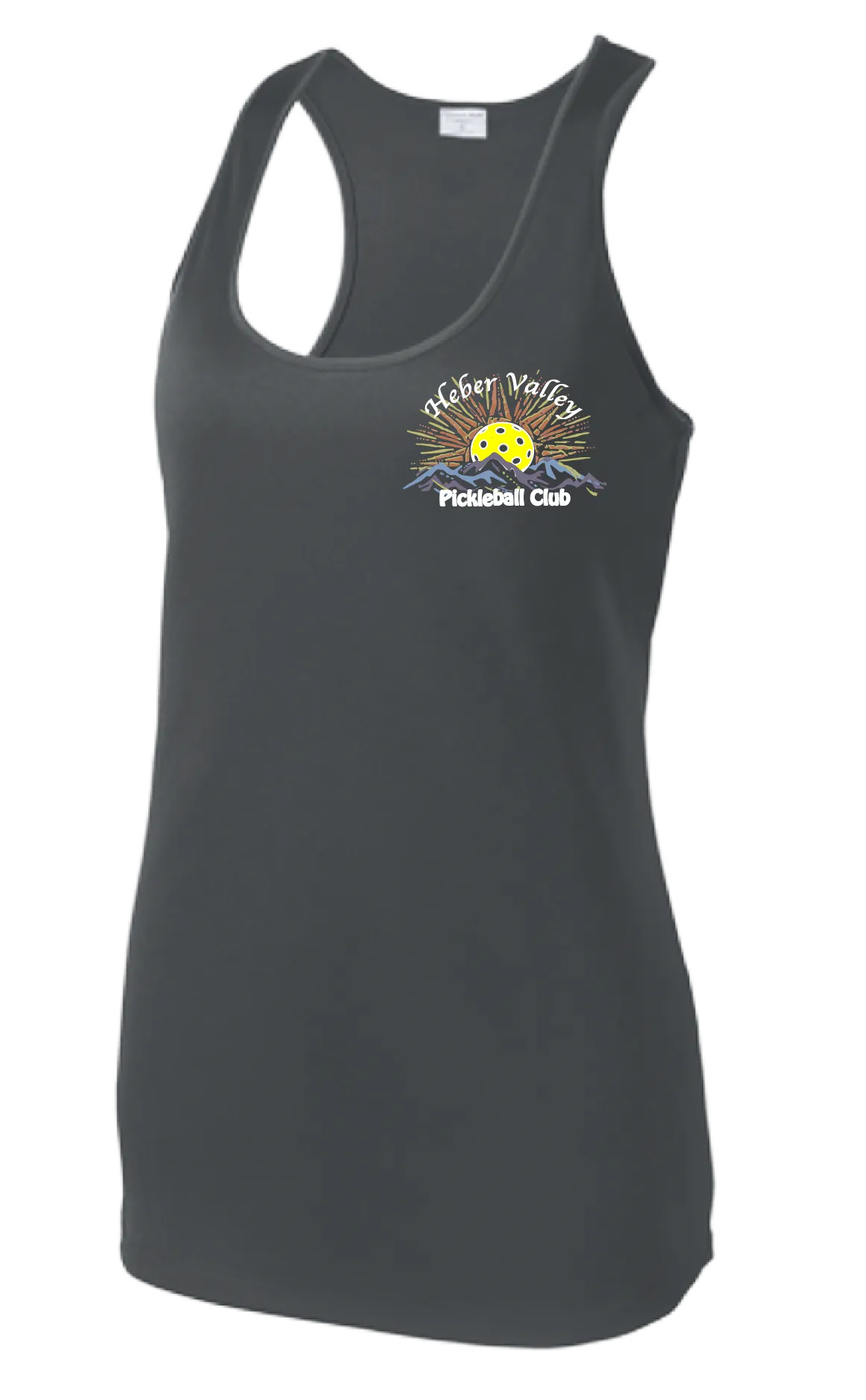 Heber Valley Pickleball Club (Small) | Women’s Racerback Tank | 100% Polyester