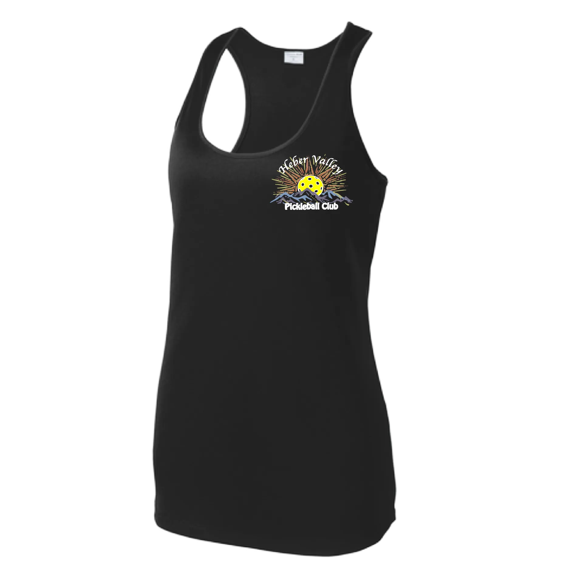 Heber Valley Pickleball Club (Small) | Women’s Racerback Tank | 100% Polyester