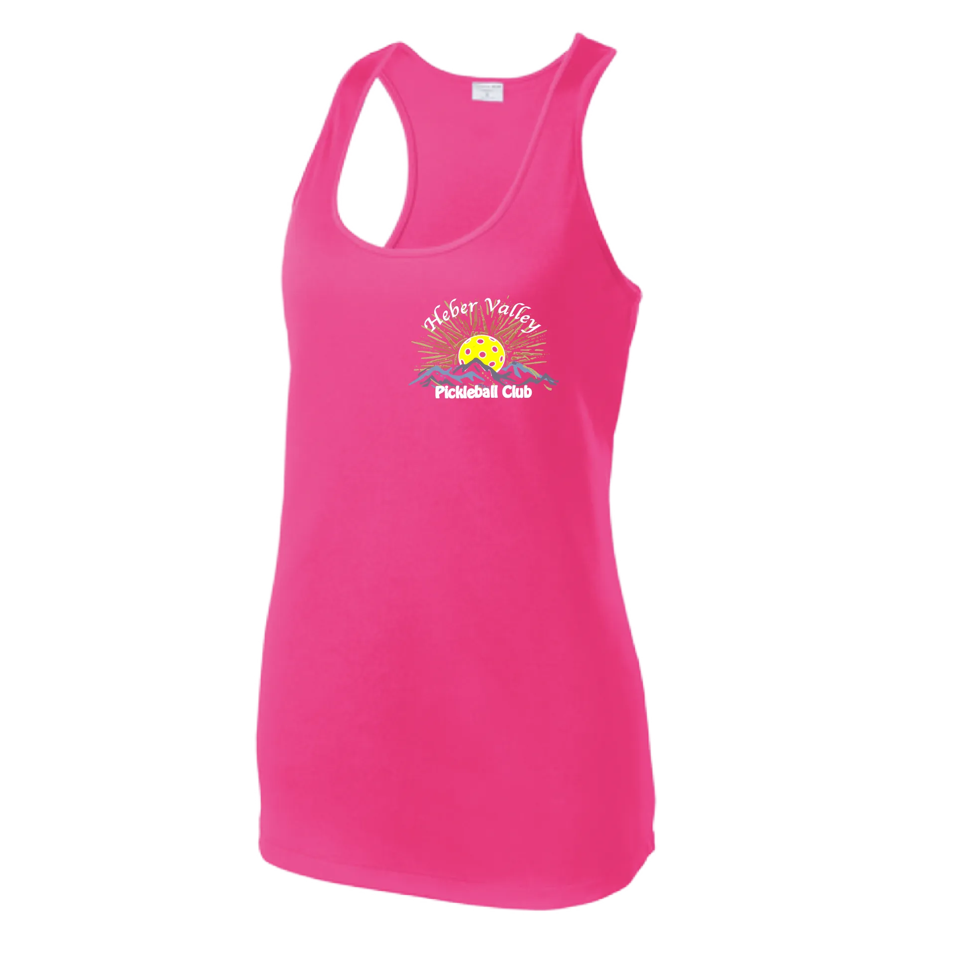 Heber Valley Pickleball Club (Small) | Women’s Racerback Tank | 100% Polyester