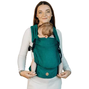 Herringbone Emerald LennyLight Carrier by LennyLamb
