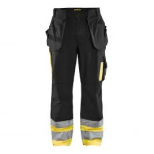 High&#x20;Vis&#x20;Trousers&#x20;1529&#x20;Zwart&#x2F;High&#x20;Vis&#x20;Geel&#x20;-&#x20;Bl&#xE5;kl&#xE4;der