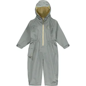 Hippychick Toddler All-In-One Waterproof Fleece Lined Suit (Cool Grey)