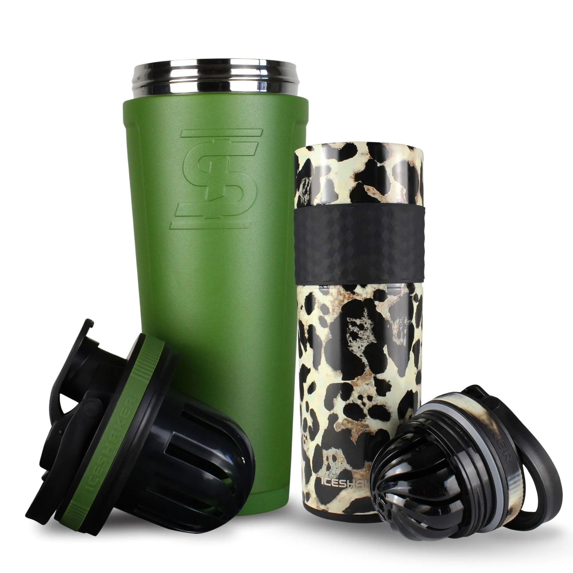His & Her Protein Shaker Bottle Bundle