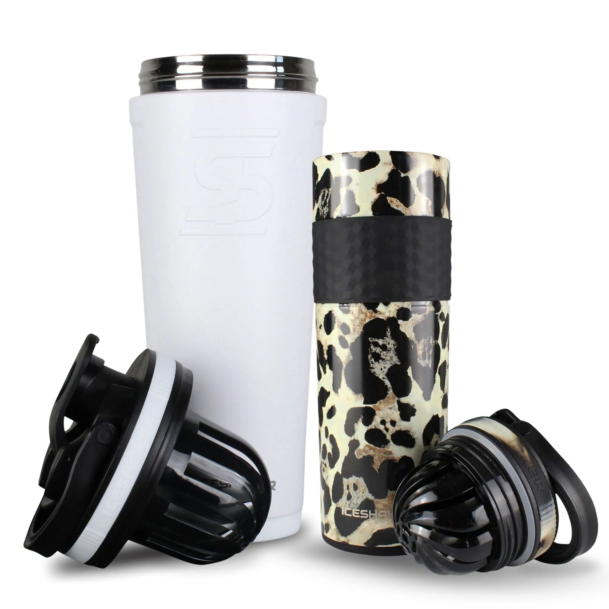 His & Her Protein Shaker Bottle Bundle