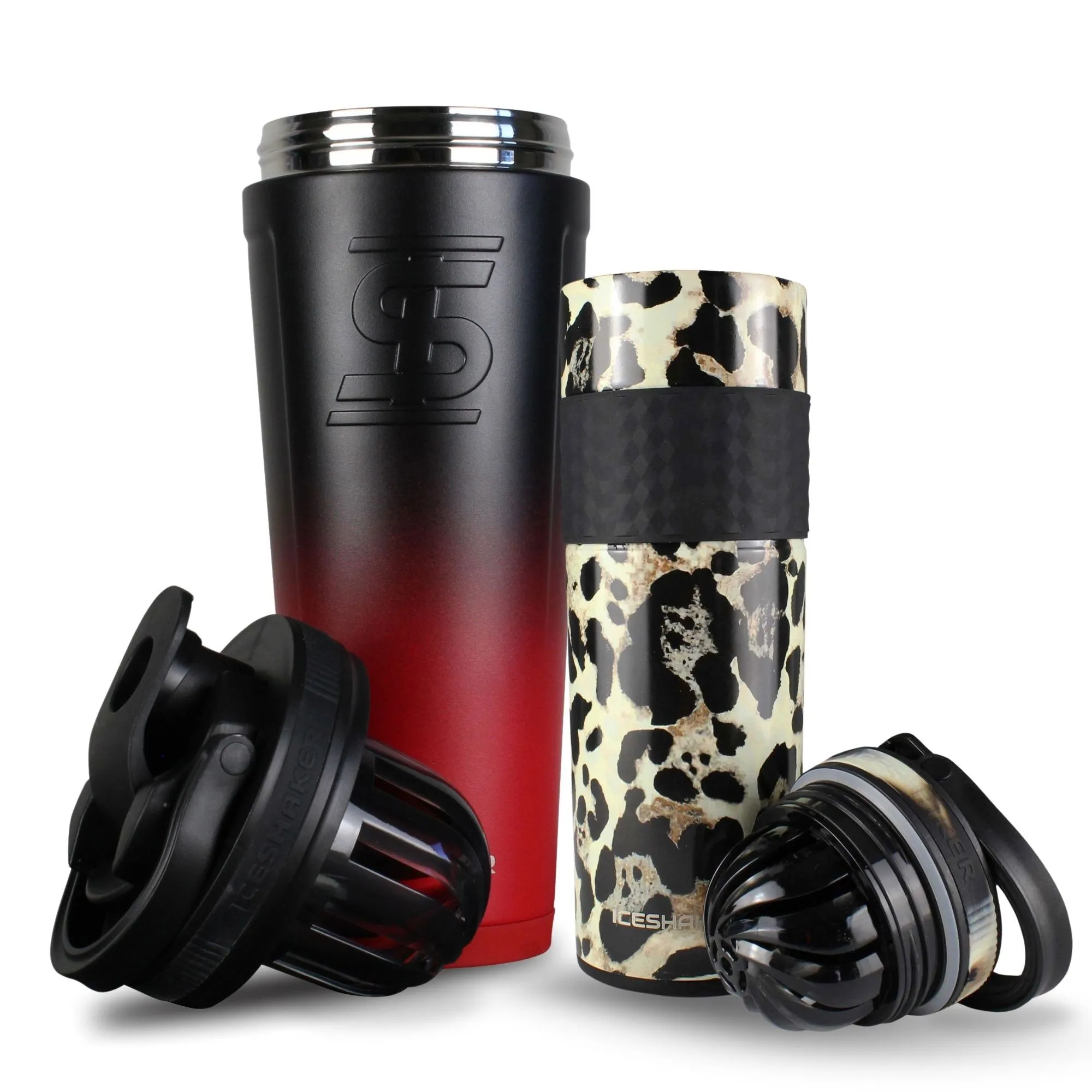 His & Her Protein Shaker Bottle Bundle