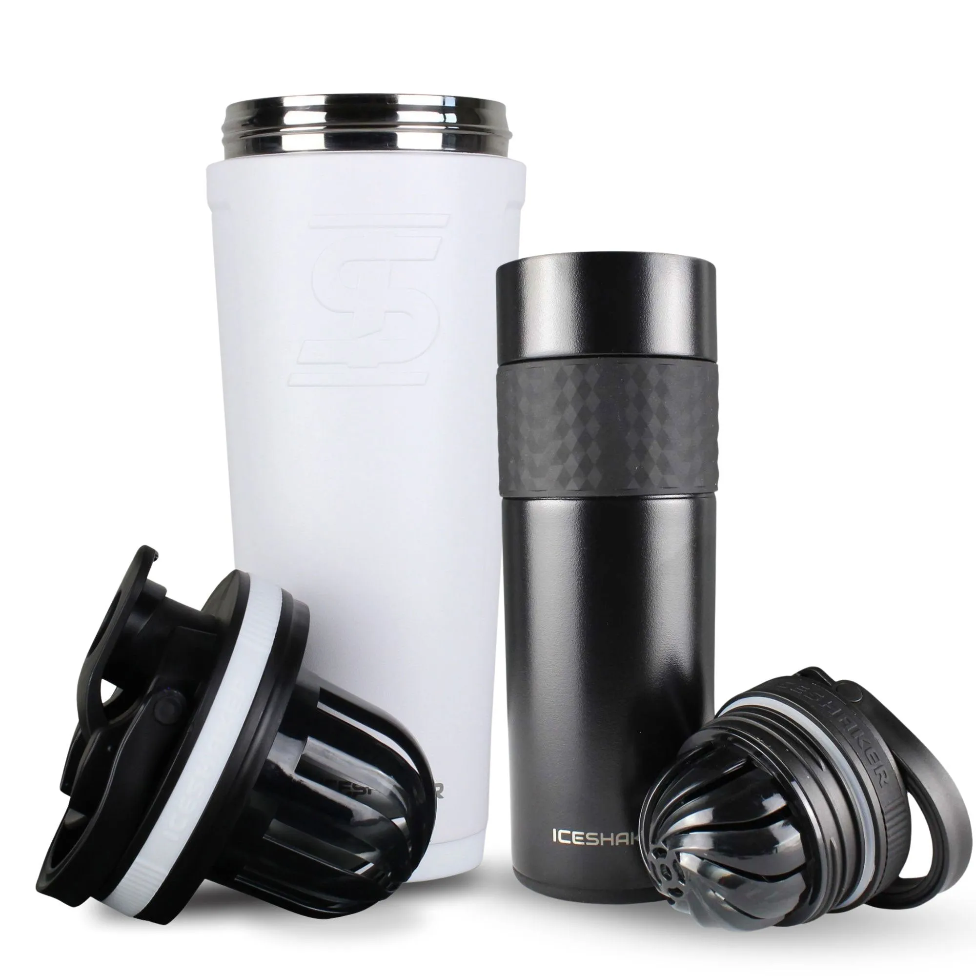 His & Her Protein Shaker Bottle Bundle