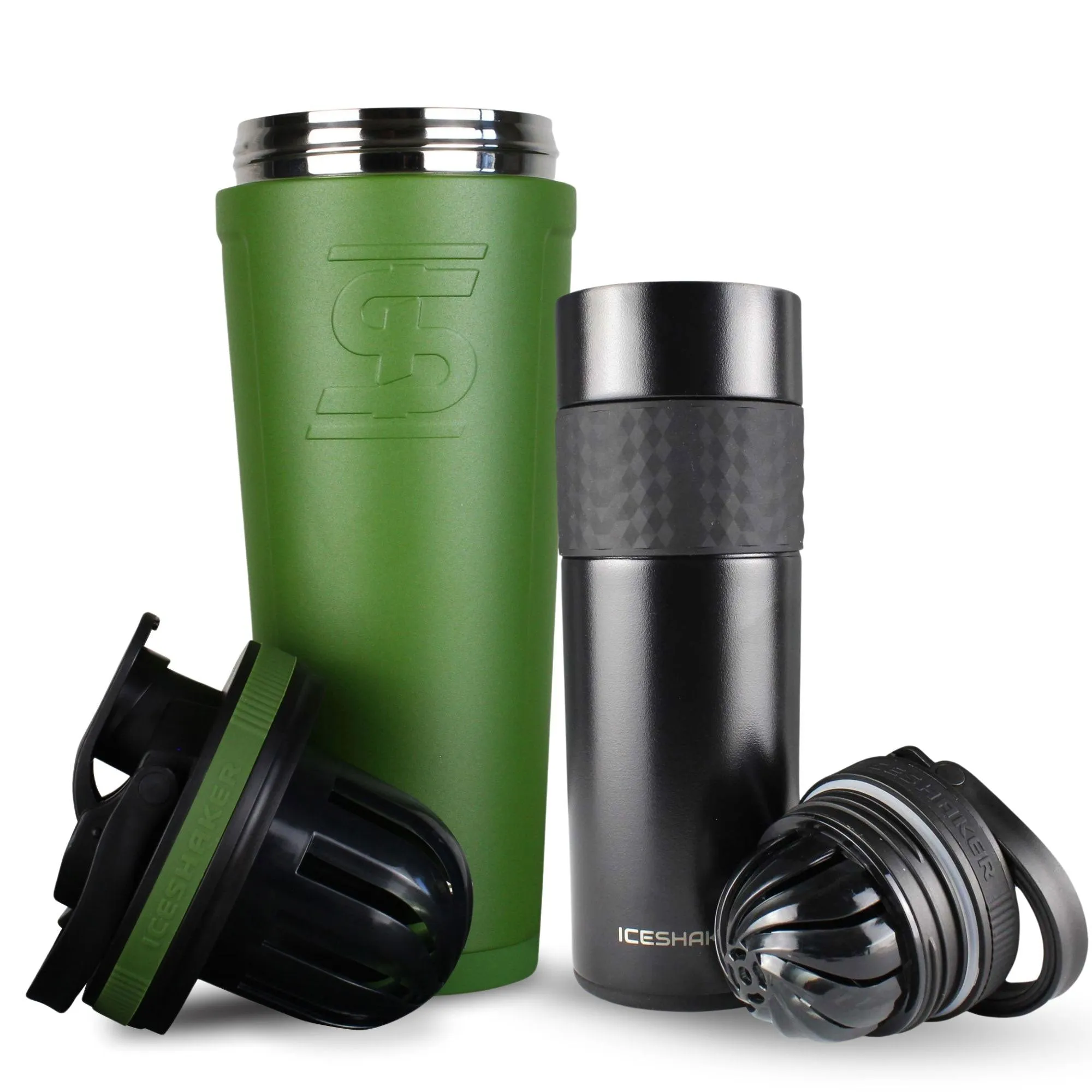 His & Her Protein Shaker Bottle Bundle