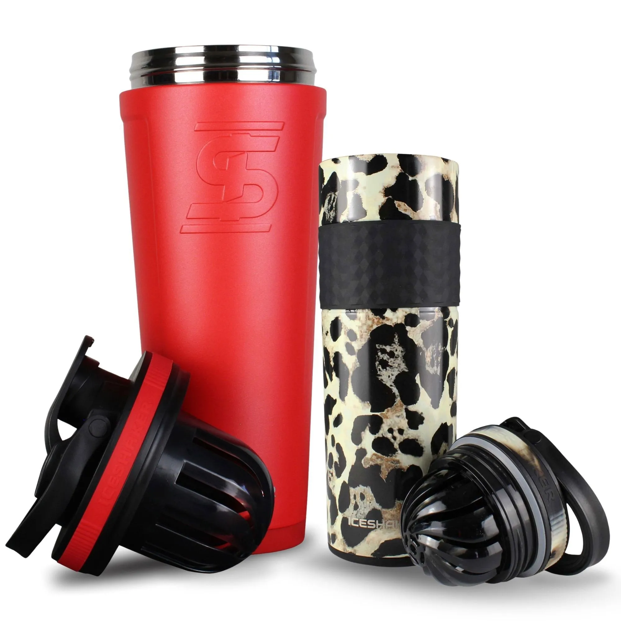 His & Her Protein Shaker Bottle Bundle
