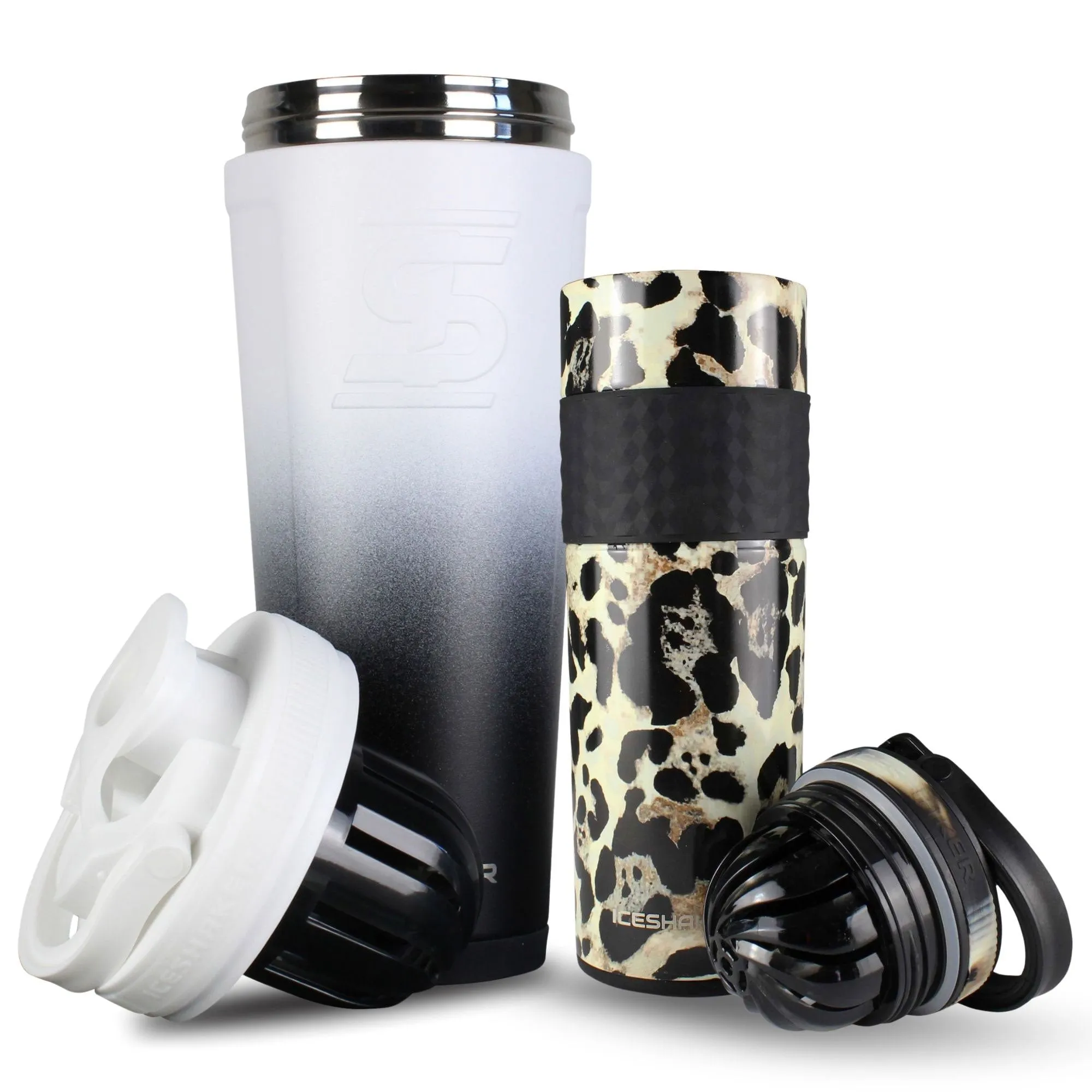 His & Her Protein Shaker Bottle Bundle