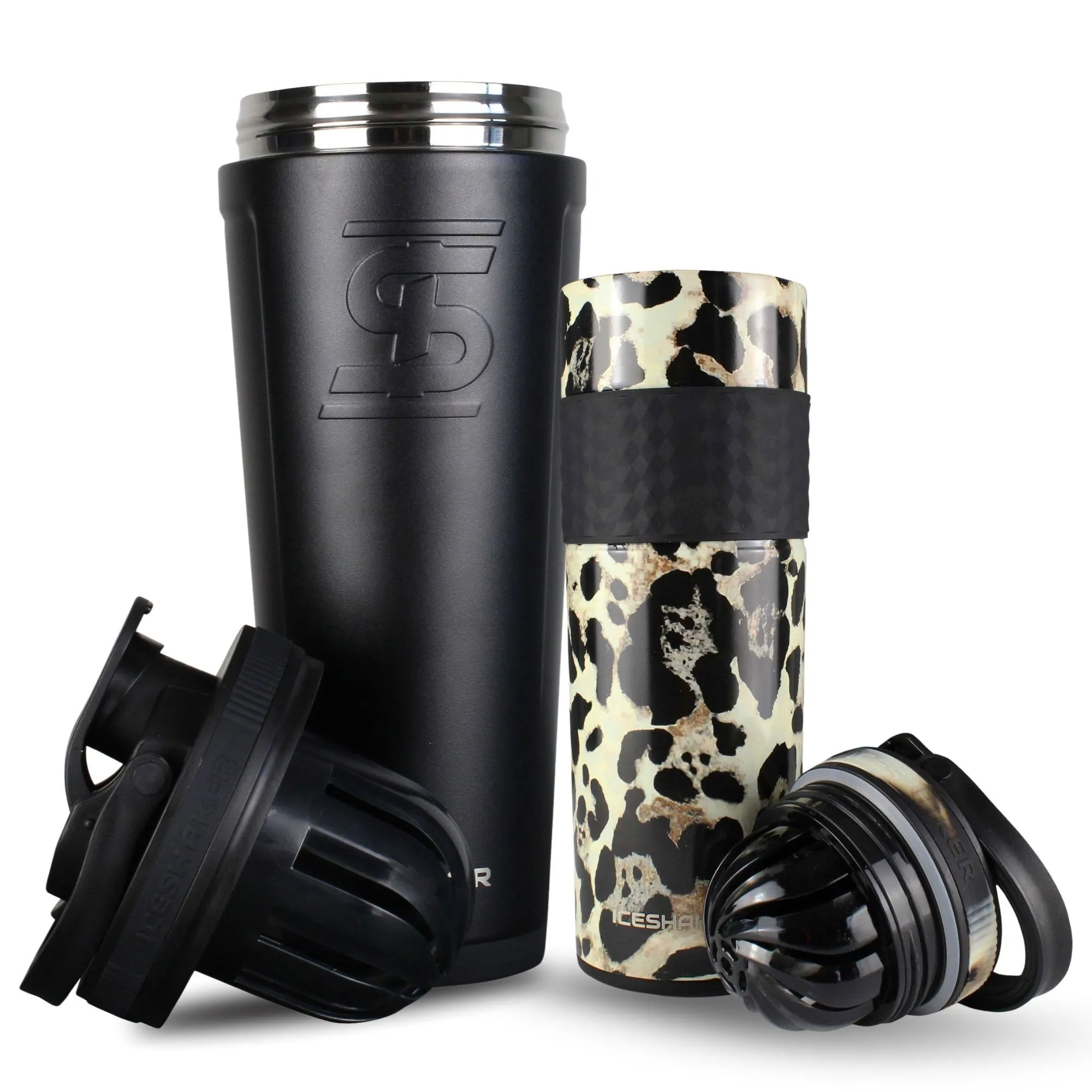 His & Her Protein Shaker Bottle Bundle