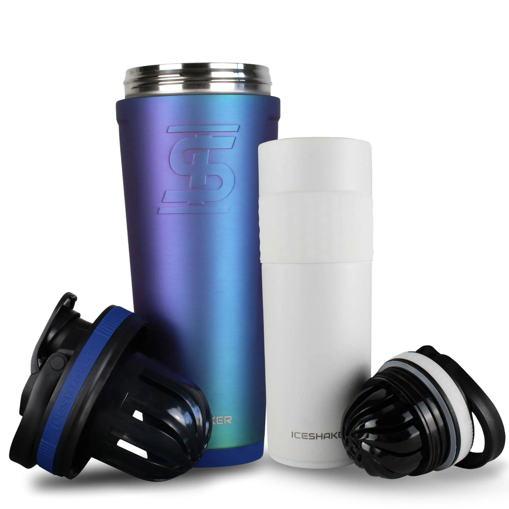 His & Her Protein Shaker Bottle Bundle