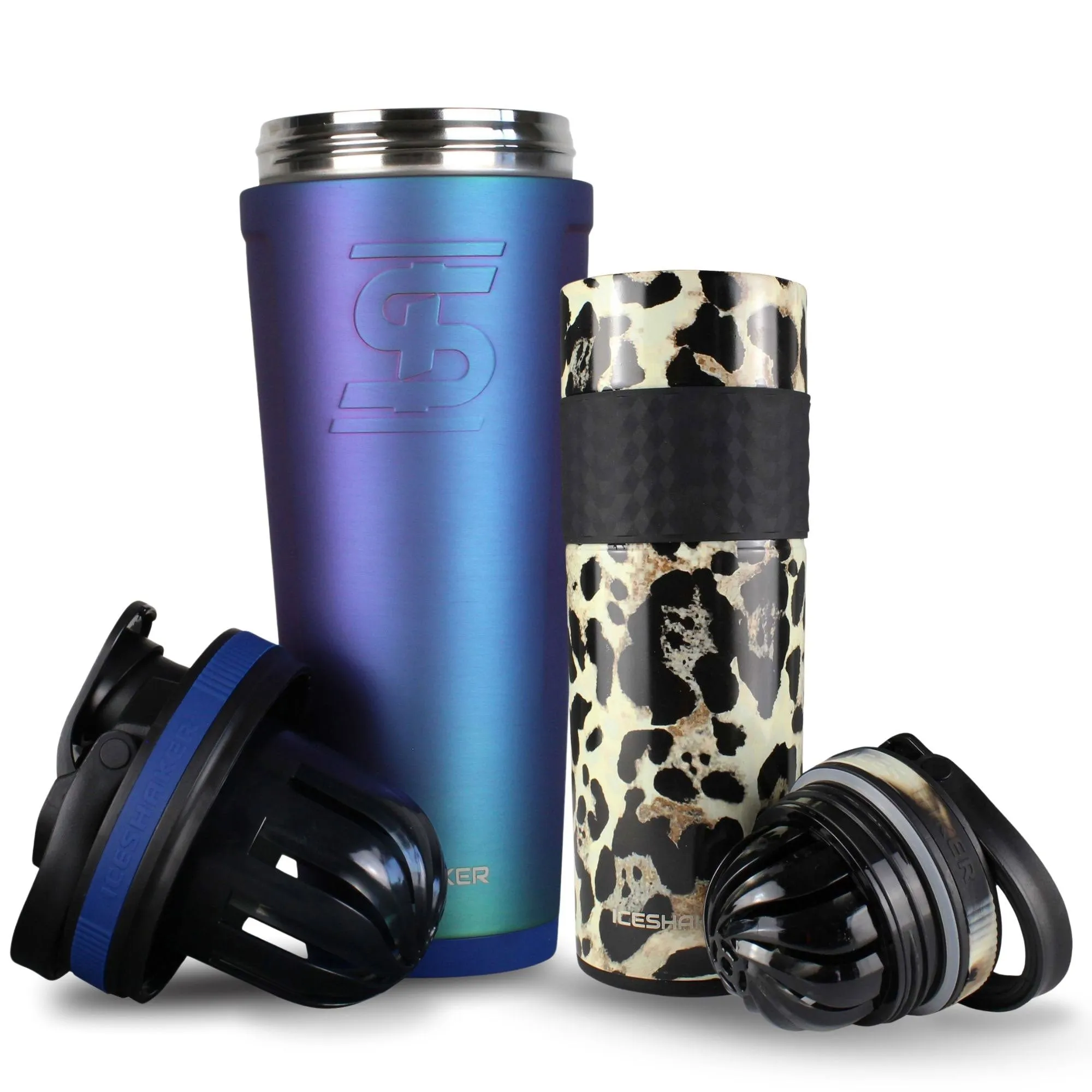 His & Her Protein Shaker Bottle Bundle