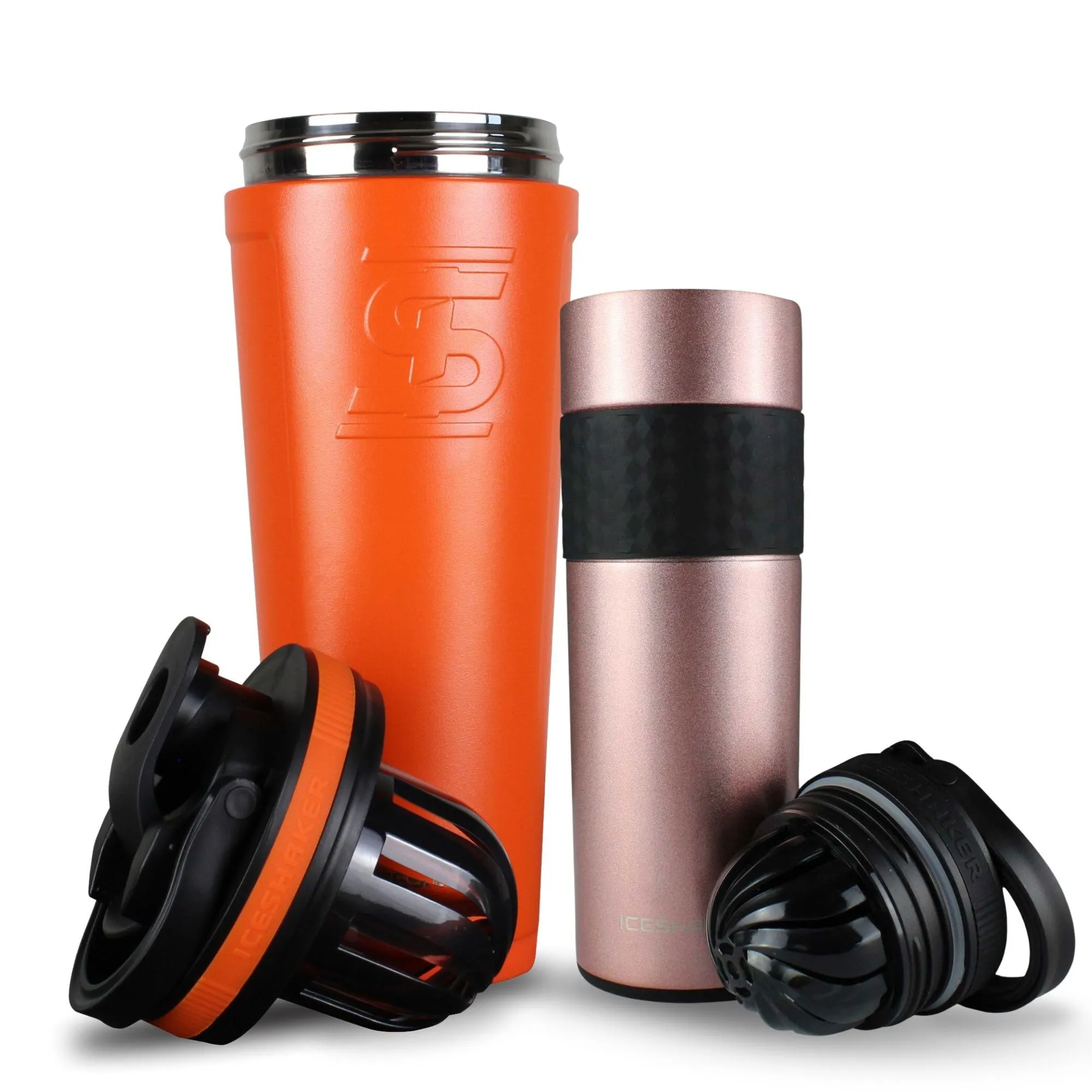 His & Her Protein Shaker Bottle Bundle
