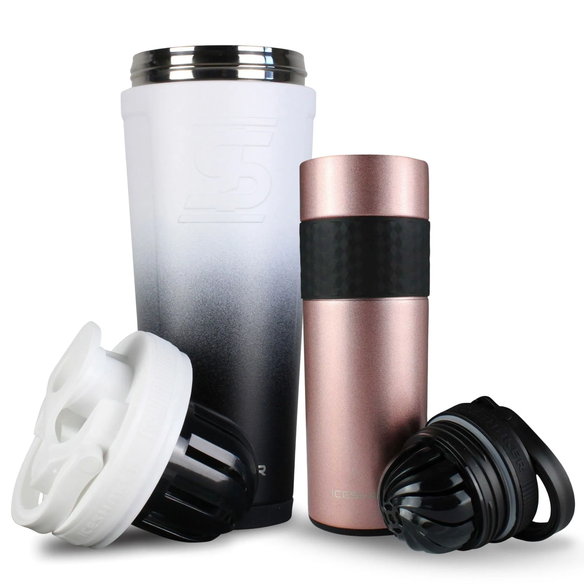 His & Her Protein Shaker Bottle Bundle