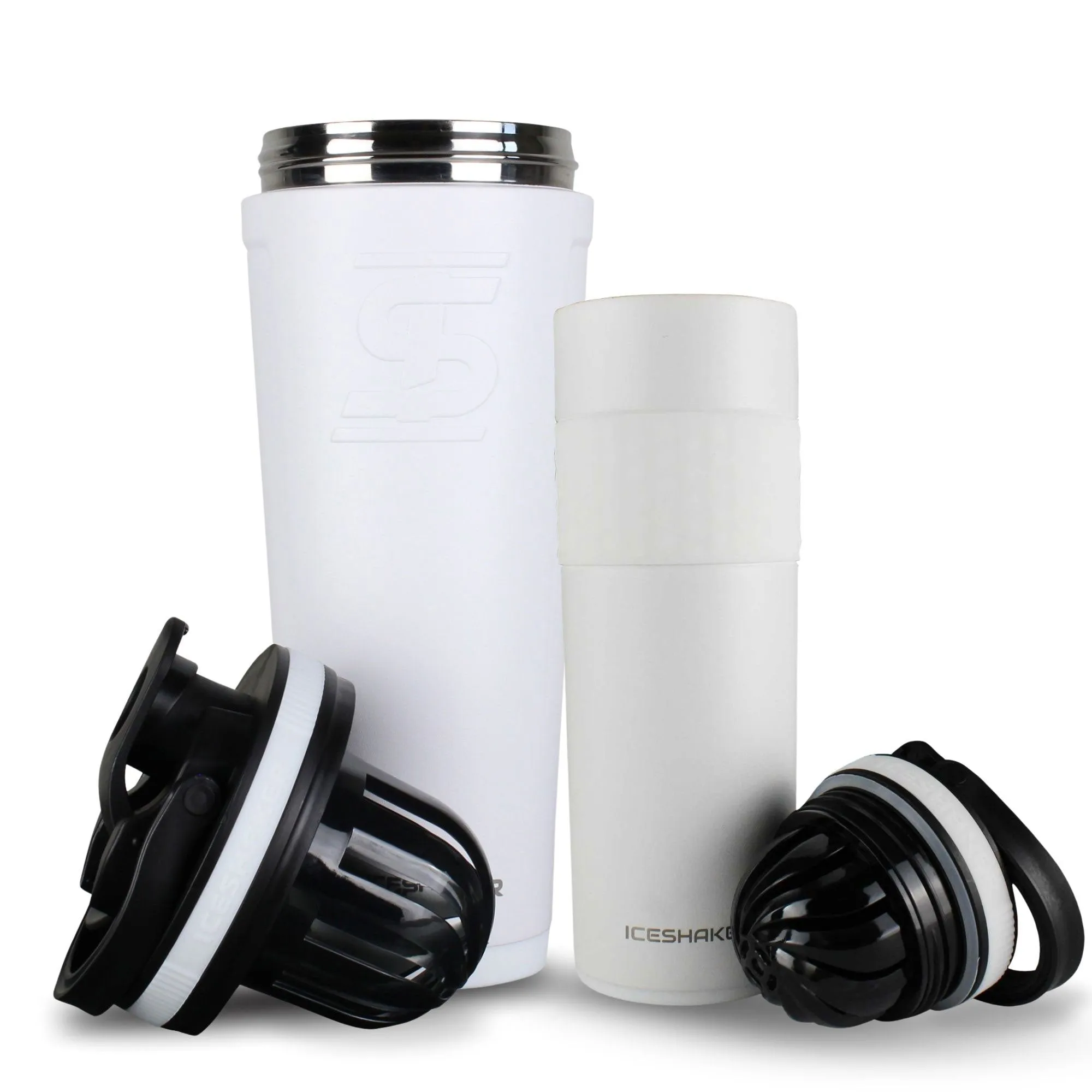 His & Her Protein Shaker Bottle Bundle