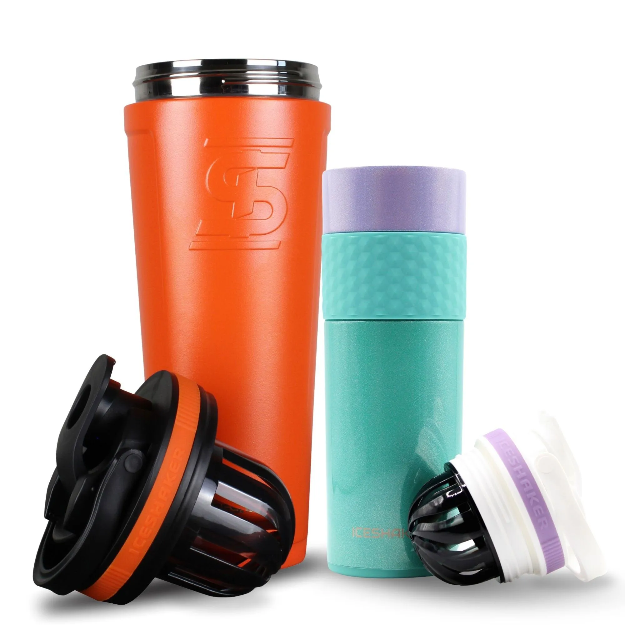 His & Her Protein Shaker Bottle Bundle