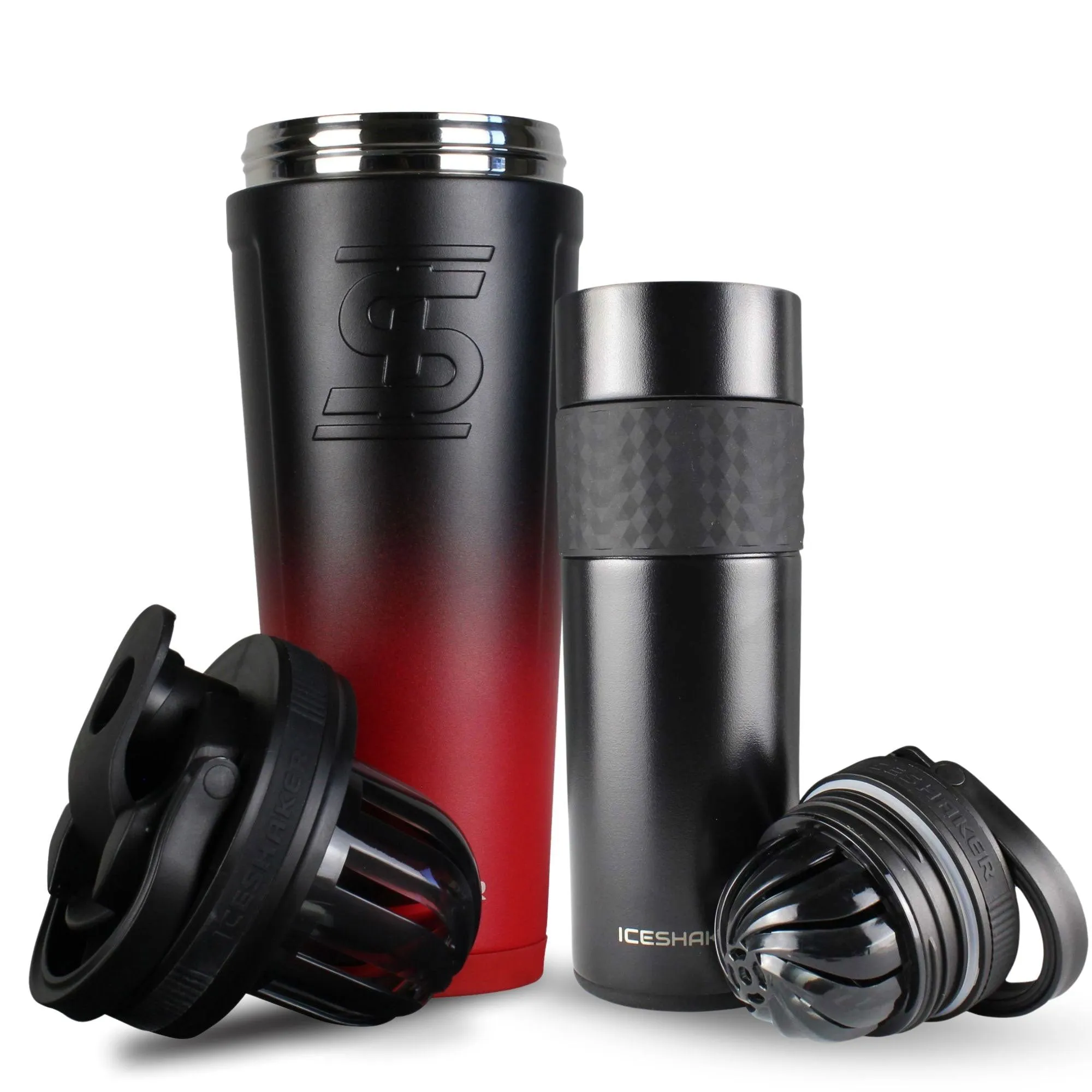 His & Her Protein Shaker Bottle Bundle