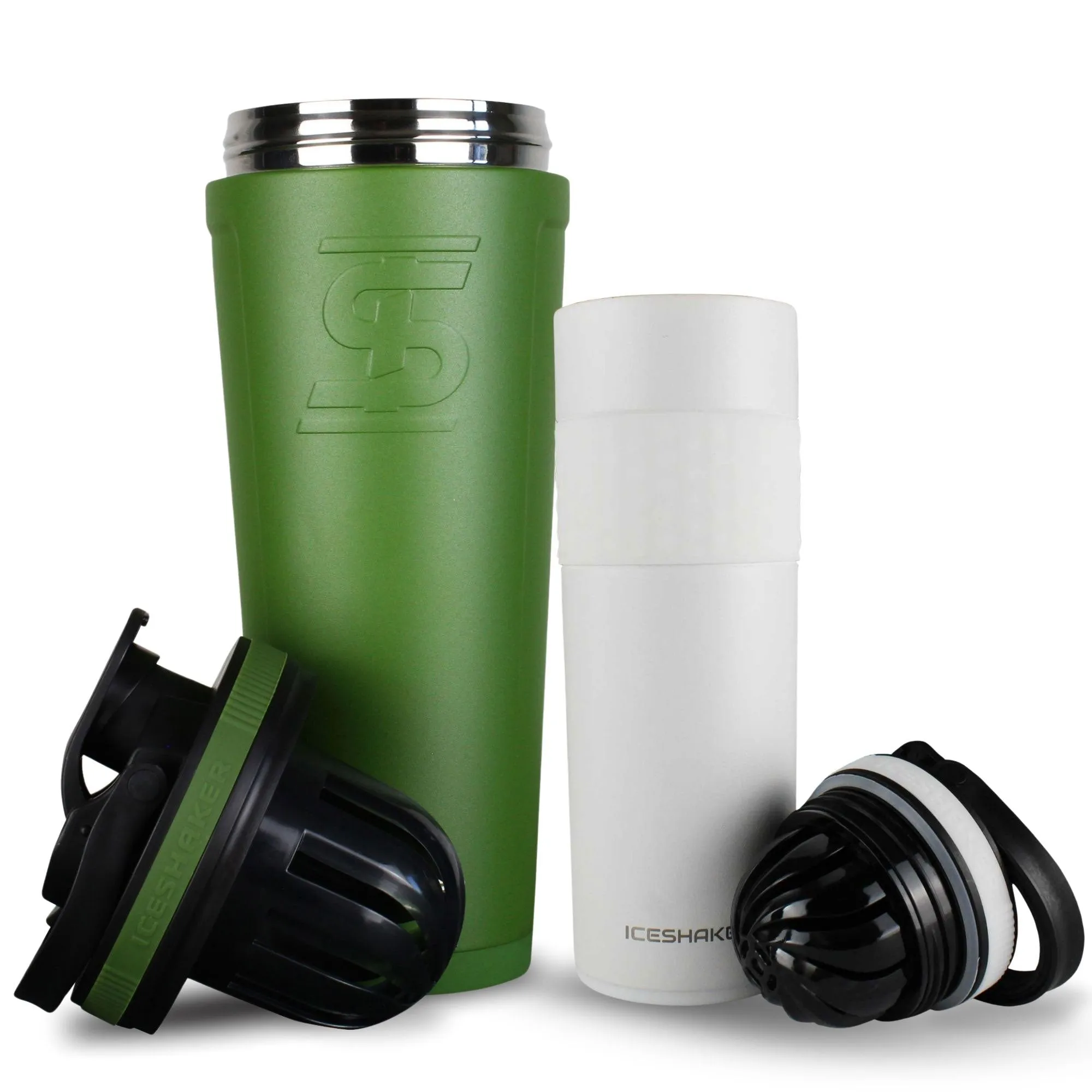 His & Her Protein Shaker Bottle Bundle