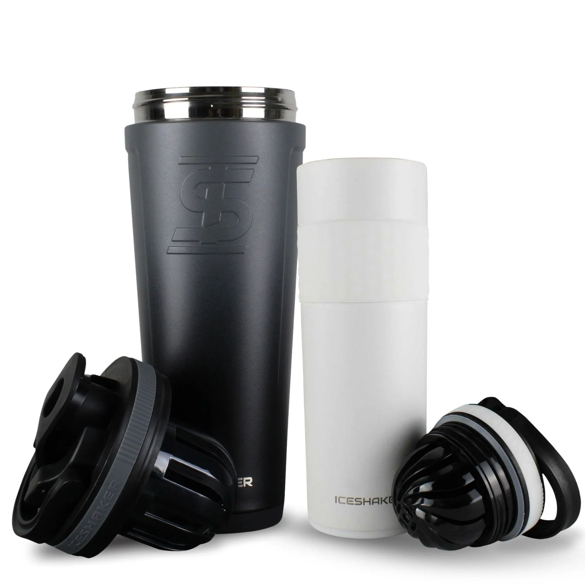 His & Her Protein Shaker Bottle Bundle
