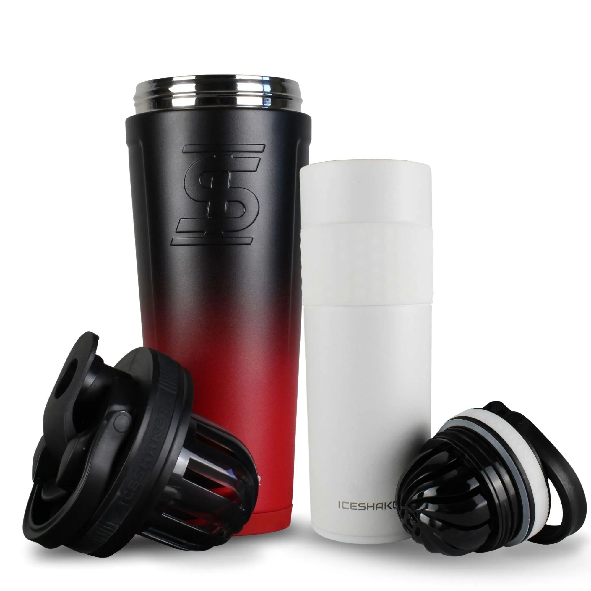 His & Her Protein Shaker Bottle Bundle