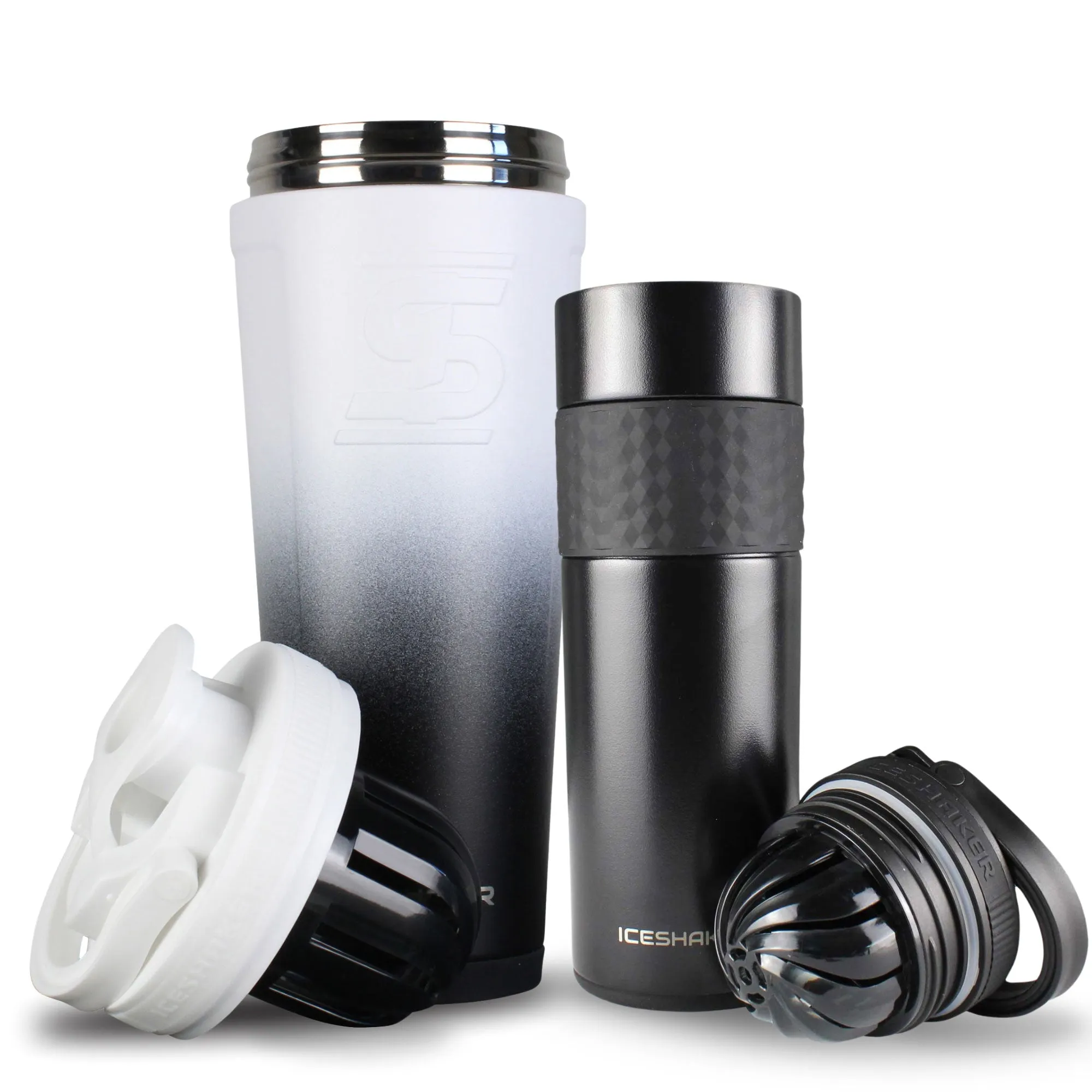 His & Her Protein Shaker Bottle Bundle