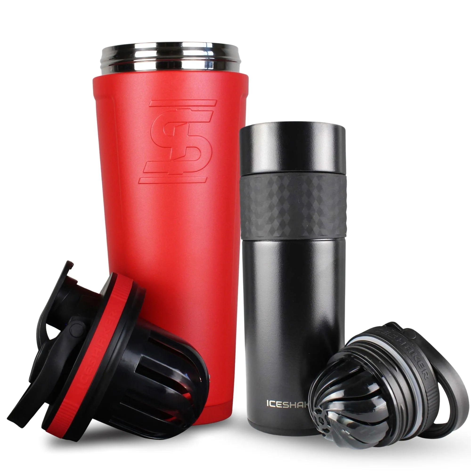 His & Her Protein Shaker Bottle Bundle