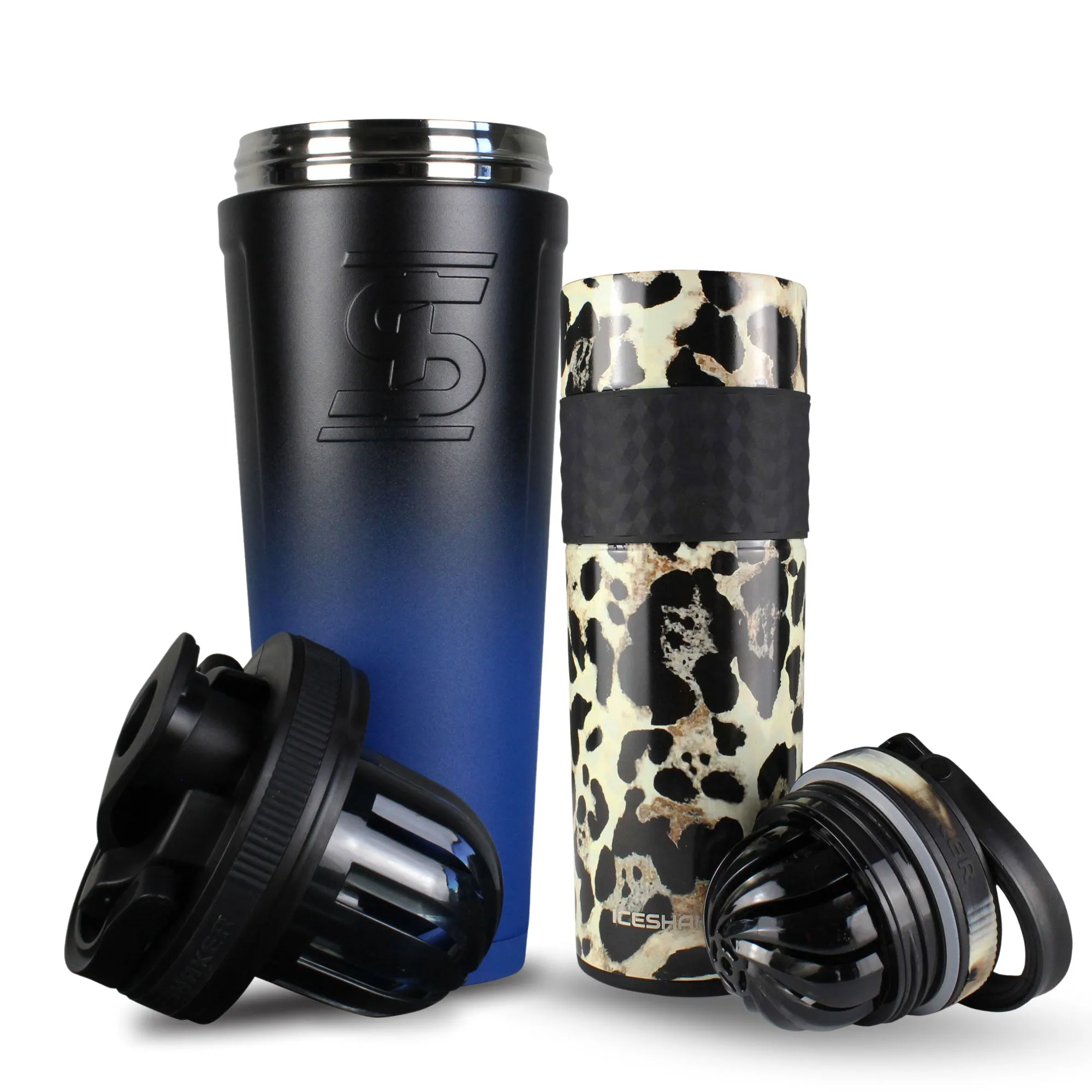 His & Her Protein Shaker Bottle Bundle