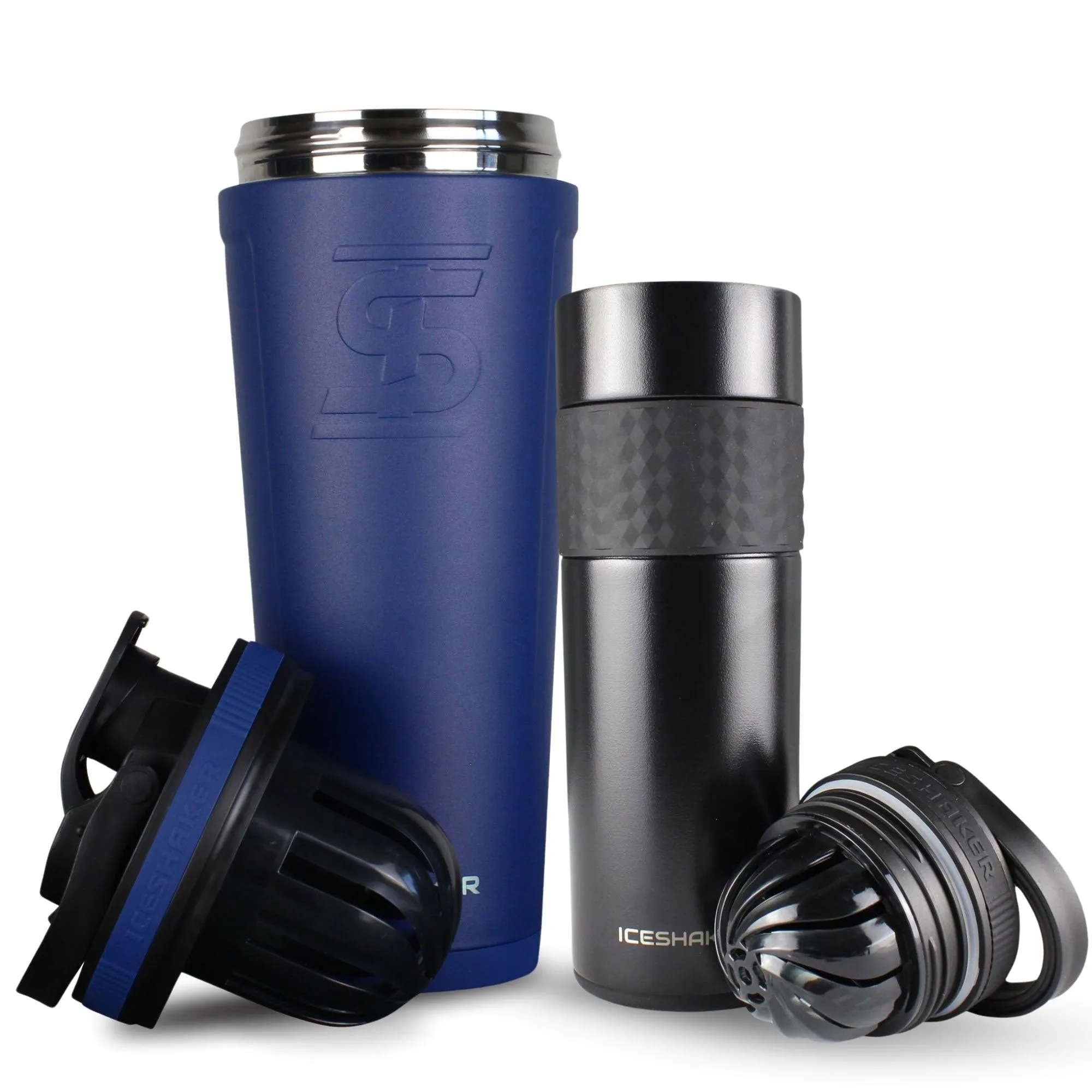 His & Her Protein Shaker Bottle Bundle