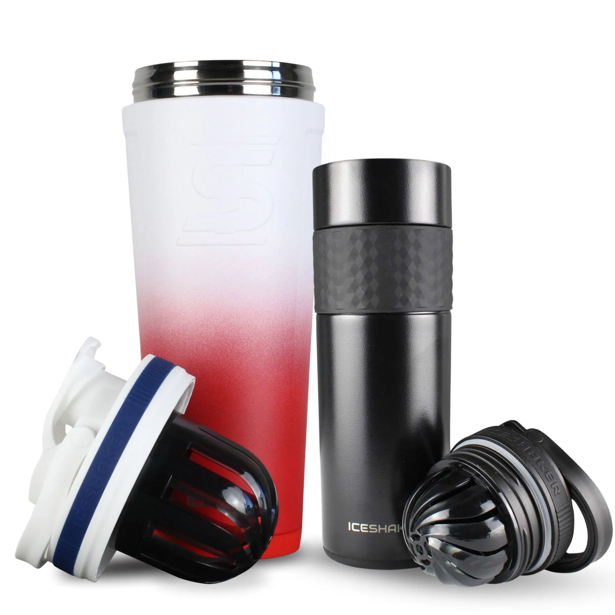 His & Her Protein Shaker Bottle Bundle