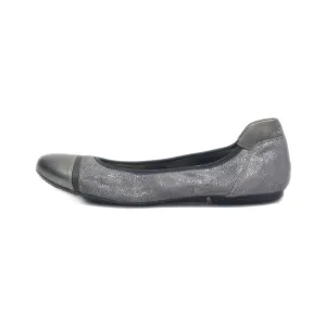 Hogan Ballerinas Leather Grey Colour For Women