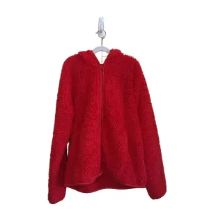 Hooded Zip Up Fleece Jacket