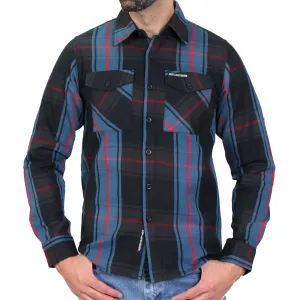 Hot Leathers FLM2012 Men's Long Sleeve The King Flannel Long Sleeve