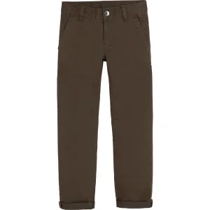 Hugo Boss Boys Khaki Cotton Pants J24732