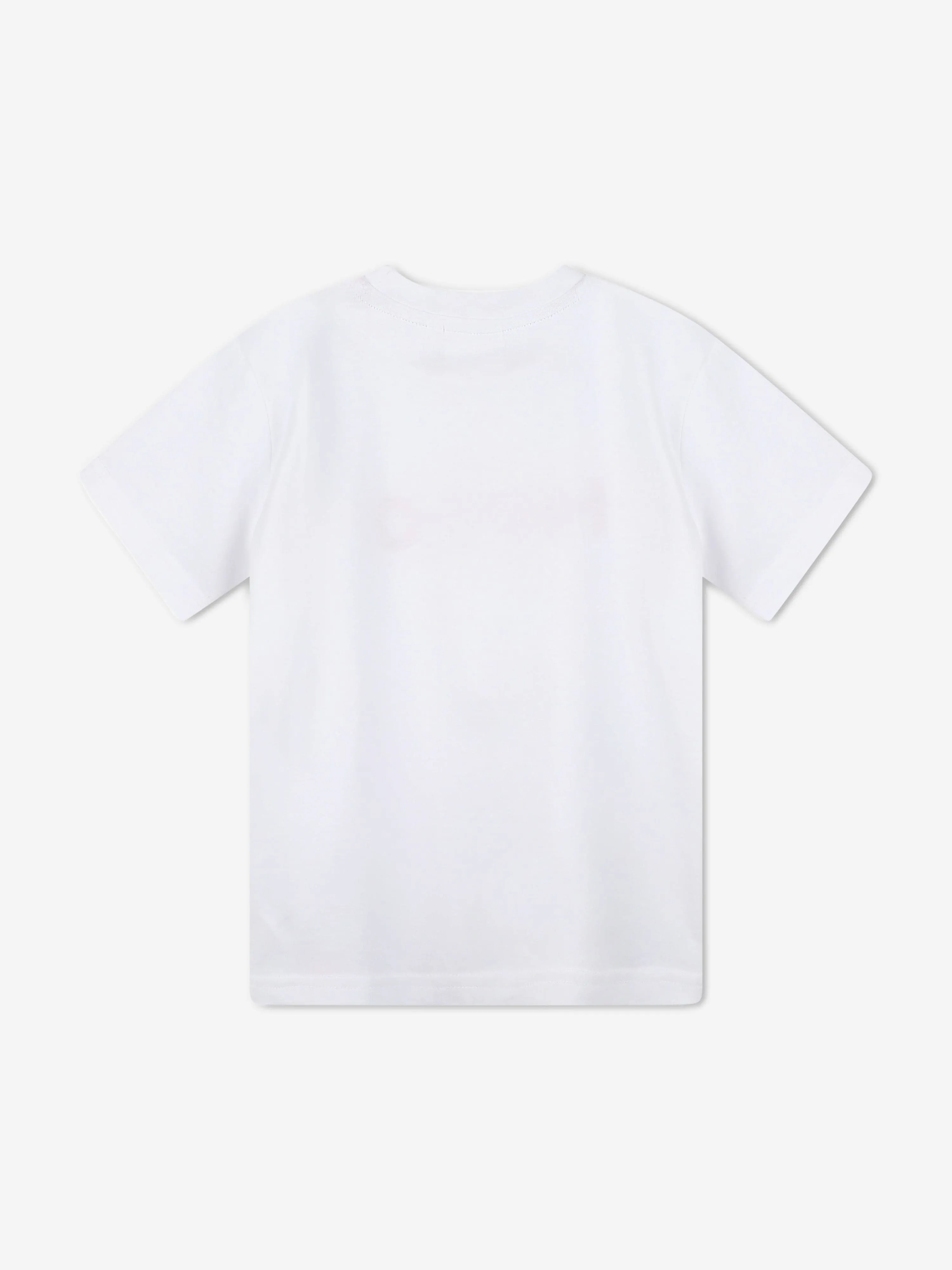Hugo Boys Logo Print T-Shirt in White