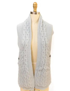 Hugs & Cables Wrap PDF Knitting Pattern