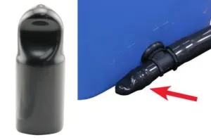 Hydro Flow EZ Pull End Cap 1/4 in - Display Box (500/Box)