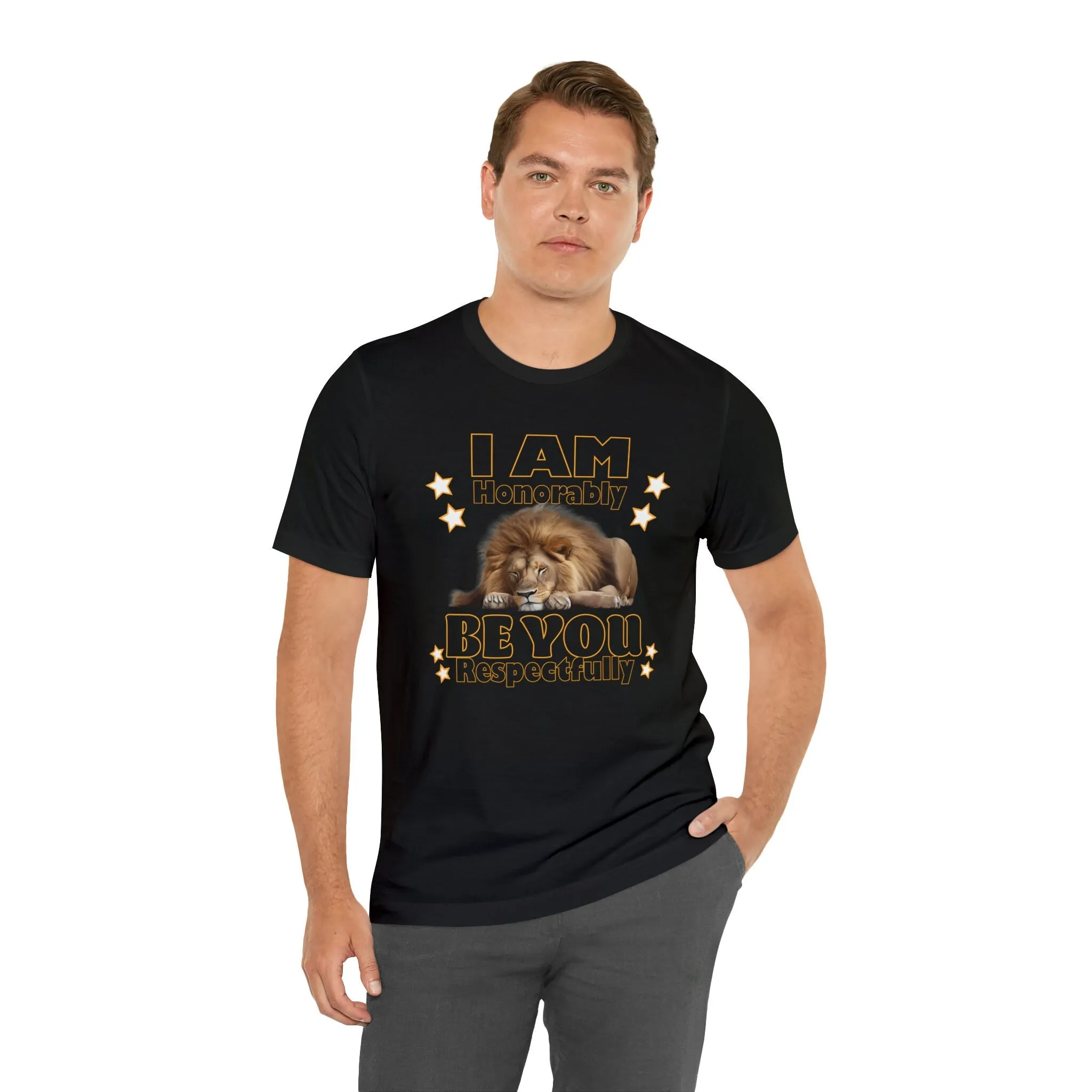 I am Honorable Respect T- Shirt | M23 T-shirt Designs | Honor Designer Shirts Graphics Apparel
