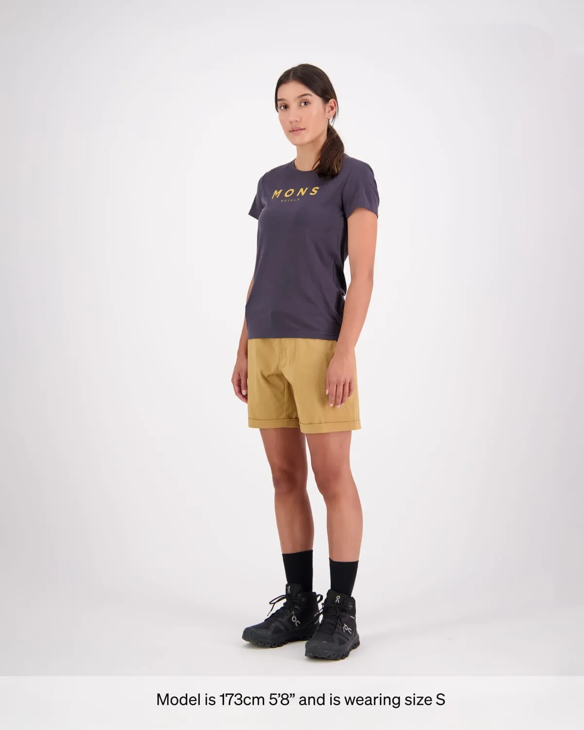 Icon Merino Air-Con Tee - Shale