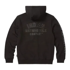 Indian Motorcycle  Mens Embroidered Hoodie Warm Soft Comfortable Casual Black